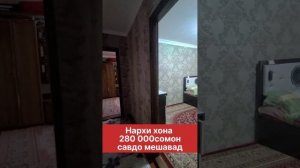 Хонаи фуруши! Адрес 27-мкр шахри Хучанд. 2-хонаги 5-ум этаж вторичный дом-5этажа нарх  280.000сомон
