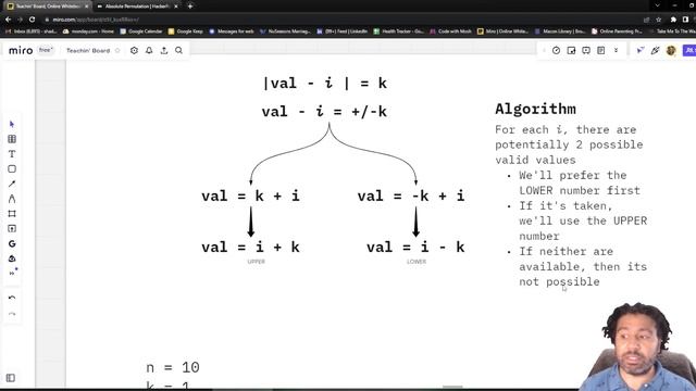 Absolute Permutation | HackerRank (Python)