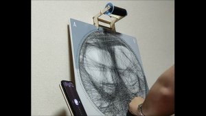 Ring String-картина из нитей