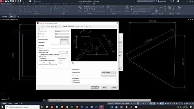 AutoCAD 2023. Wymiarowanie rysunków (19/30) смотреть онлайн