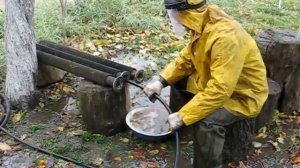 гидродинамическая очистка труб waterjet cleaning