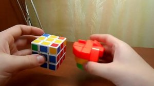 Как собрать кубик Рубика в виде пирога? Часть 3 / How To Solve Pie-Rubik`s Cube? Part 3