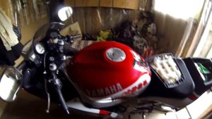 Установка крепления для телефона на спортбайк Yamaha R6