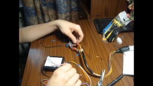 Установка сигнализации || Stels Delta 200