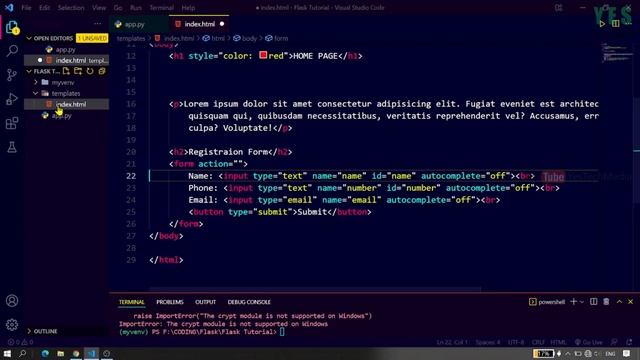 Python Flask Malayalam Tutorial | Accessing Form Data - GET & POST | PART-5