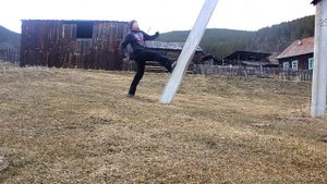 Бирикчуль, спортивная прогулка в гору.