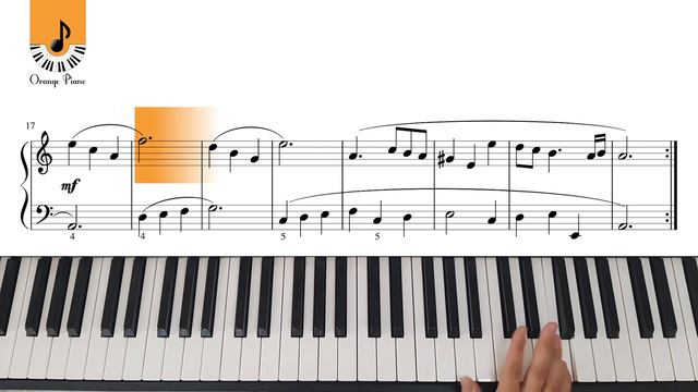 J. Krieger - Minuet in A Minor | Piano Sheet Music | Piano Tutorial смотреть онлайн