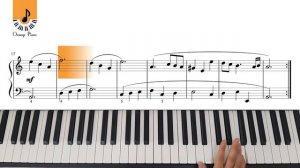 J. Krieger - Minuet in A Minor | Piano Sheet Music | Piano Tutorial