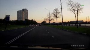 АвтоВидеорегистартор Cyfron 03-04 видео, вечер