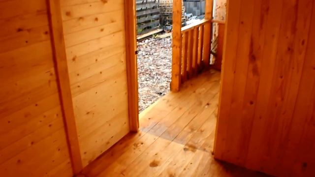 №5 Бытовка с крыльцом 2х1 м и двумя хоз помещениями смотреть онлайн