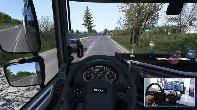 ETS 2 1.42 Pomezania Map DAF XF E6 MX-13 Kaldowo - Piaski PNG [4K] смотреть онлайн