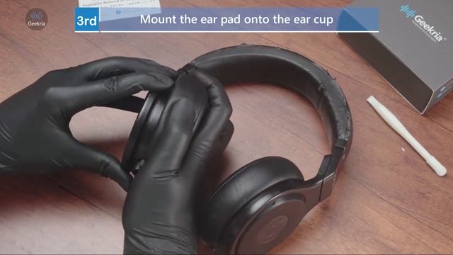 How to Replace Monster Beats Pro Detox Headphones Ear Pads / Cushions | Geekria