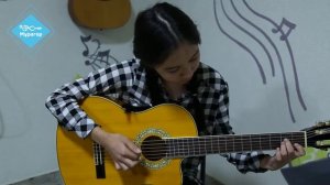 Алтыным на гитаре - Алтынай