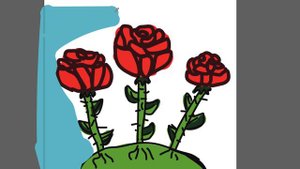 Рисуем цветочки детям часть 40