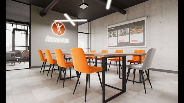 Дизайн-проект офиса в стиле LOFT. Креативные решения в дизайне интерьера.