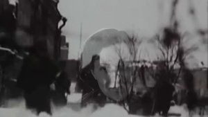 В землянке. Бьется в тесной печурке огонь ...