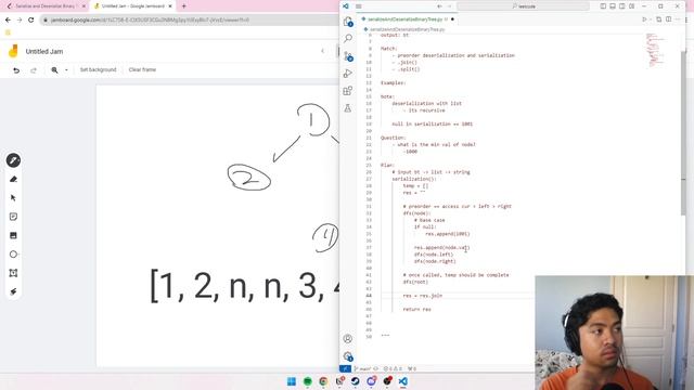 297. Serialize and Deserialize Binary Tree | LeetCode Problem Solving Process смотреть онлайн