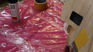 Гитара на заказ , часть 2 . Экранировка графитом и  наклейка биндинга (окантовка)