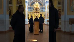 «Херувимская песнь №6» А.Архангельский, в трёхголосном исполнении мужского хора Коневского монастыр