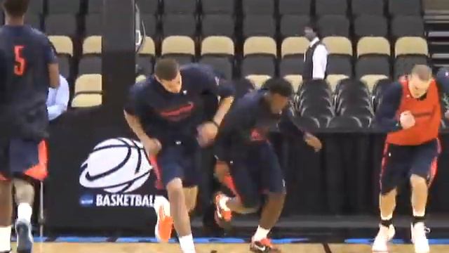 Syracuse NCAA Tournament practice - Orange talk about the absence of Fab Melo at NCAA Tournament смотреть онлайн