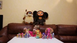 Детская Коллекция пони -лошадок. Май литл пони. Пони Каденс. Детские игрушки для девочек.