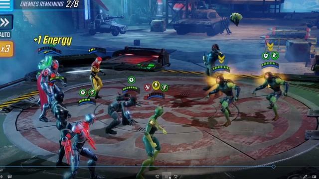 3-STAR Catalysts of Change T12 Blaster Challenge! Marvel Strike Force