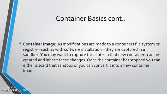 Windows server 2016 - Containers