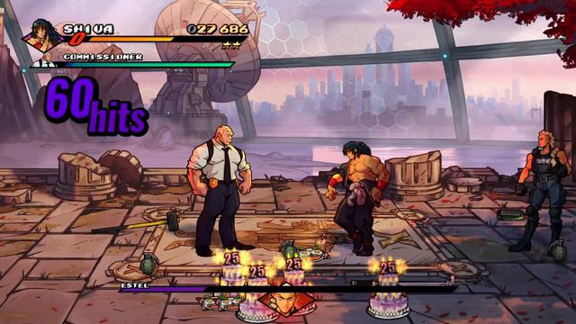 Streets of Rage 4 - Braindead Shiva Flying Kick