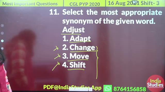 SSC CGL Pre 2020  ||  Previous Year Paper Solution ||  16 Aug  2020 || Shift 3rd  ||  By Soni Ma'am
