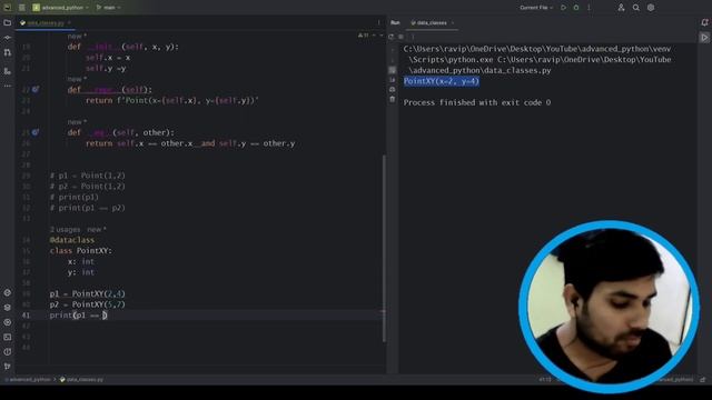 DataClasses decorator in Python | Advanced Python Series