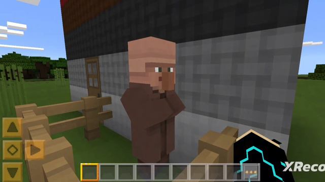 Зачем житель построил радужный дом? в локикрафт!