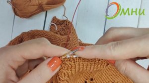 Обработка проймы вязанного изделия