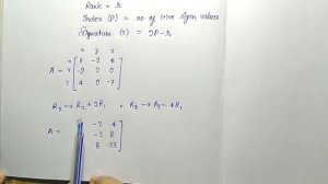 Rank, Index and Signature of a Matrix|Linear Algebra|Modulus Classes