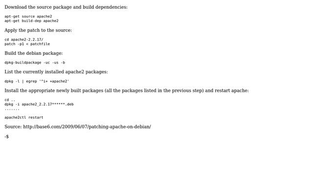 How do I patch apache? (3 Solutions!!) смотреть онлайн