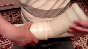 Как разобрать канализационную труба 110 (два поворота 45 градусов)