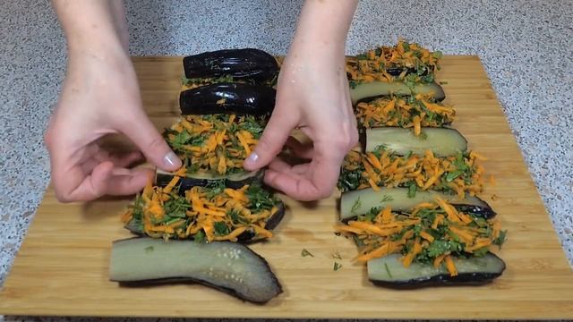 Классная закуска из баклажанов. Синенькие или маринованные баклажаны по южному рецепту.