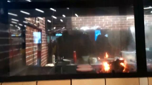 Пожар в Московском. Гриль хаус сгорел!!!!! смотреть онлайн