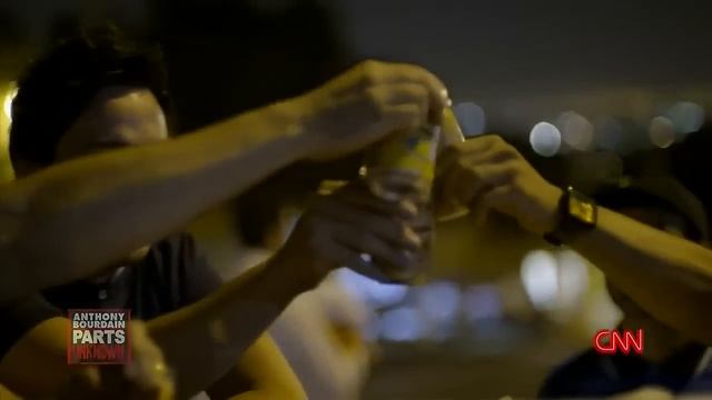 Bourdain visits American Muscle Car Fan Meetup in Tehran, Iran