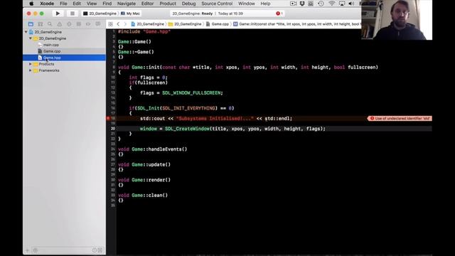 Making A Game #1: Making The Game Loop : C++ And SDL2 Tutorial смотреть онлайн