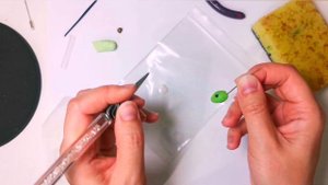 Реалистичный крыжовник с косточками из полимерной глины. DIY