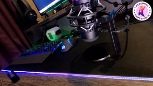 RGB Микрофон HyperX QUADCAST S /  Распаковка и Обзор / 4K