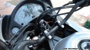 Honda Transalp 650 exhaust sound compilation