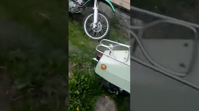 Мотороллер Турист. 1978 года выпуска. Не набирает обороты. Гад зеленый) смотреть онлайн