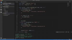 Полное руководство Node.JS. Урок 15. Web сервер с HTML страницами