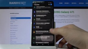 Samsung Galaxy A71 — Как перезагрузить приложение?
