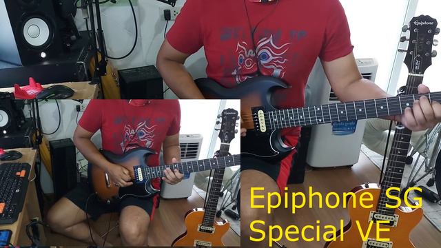 Epiphone Lp SpecialII Slash Signature VS Epiphone SG Special VE (Clean Sound) смотреть онлайн