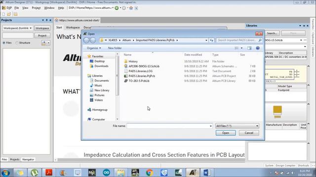 How to install any Components Library in Altium Designer смотреть онлайн