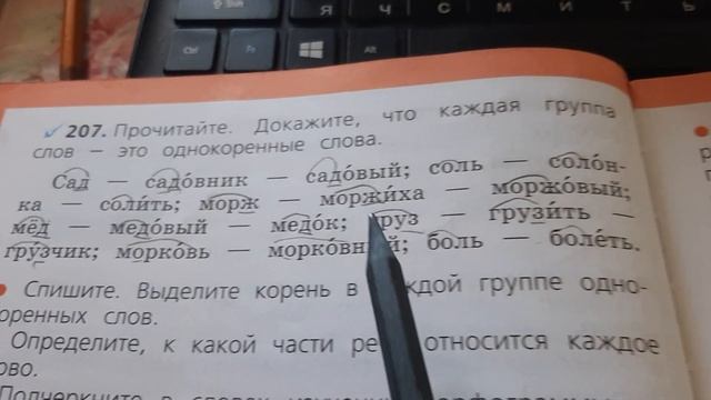 Русский язык. Итоговое повторение. Однокоренные слова. Местоимения. Звуко-буквенный разбор.