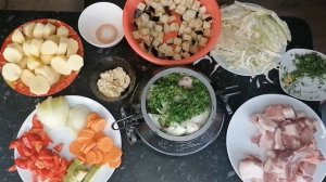 Афганский Казан. Как приготовить Мясо с овощами???