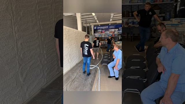 Краткий обзор. Мастер-класс Механизированная штукатурка. Litox HYPER SP. Воронеж. смотреть онлайн